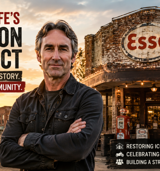 Mike Wolfe Passion Project Revives America’s Forgotten Spaces