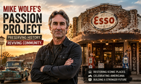 Mike Wolfe Passion Project Revives America’s Forgotten Spaces