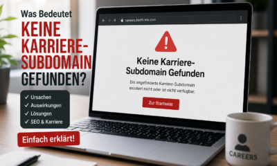 Keine Karriere-Subdomain Gefunden