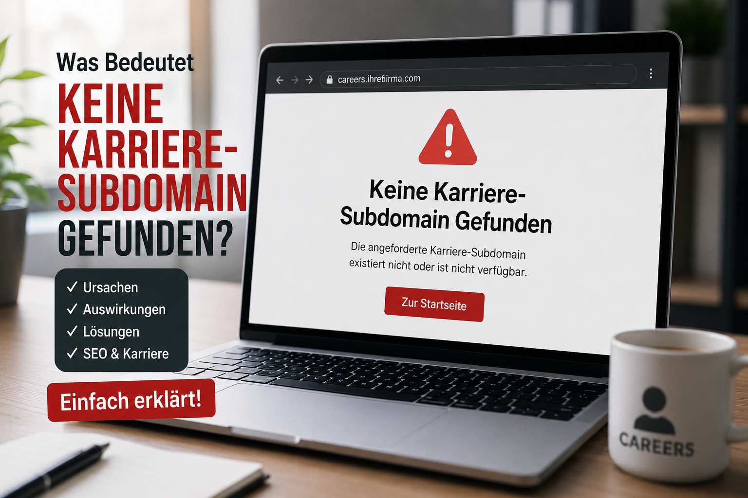 Keine Karriere-Subdomain Gefunden